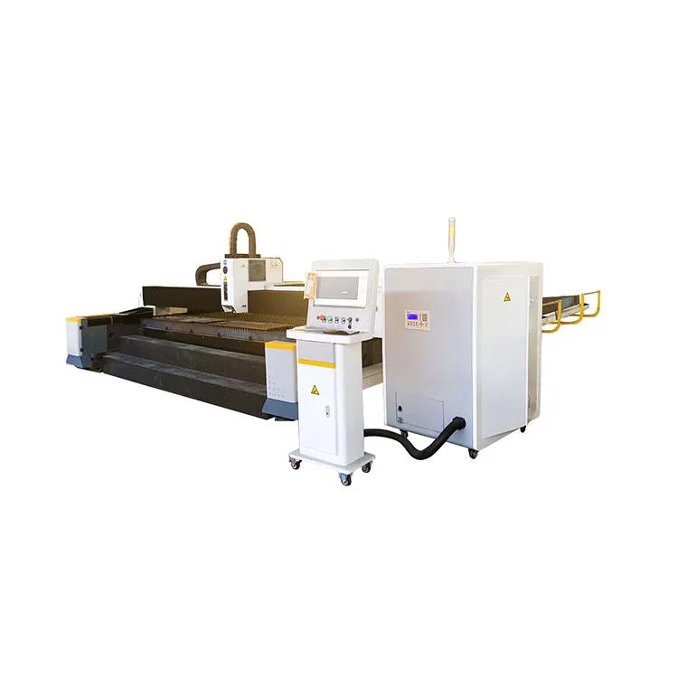 How does a high-power fiber laser cutting machine bevel sheet metal?